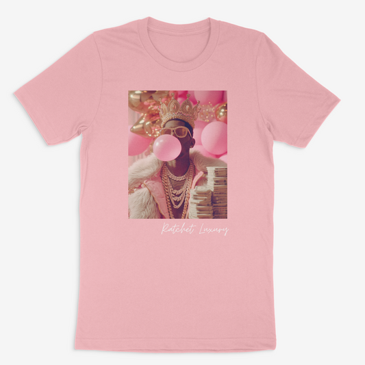 FRESH PRINCE TEE PINK/BLACK