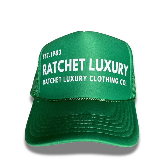 SIGNATURE TRUCKER HAT- KELLY GREEN