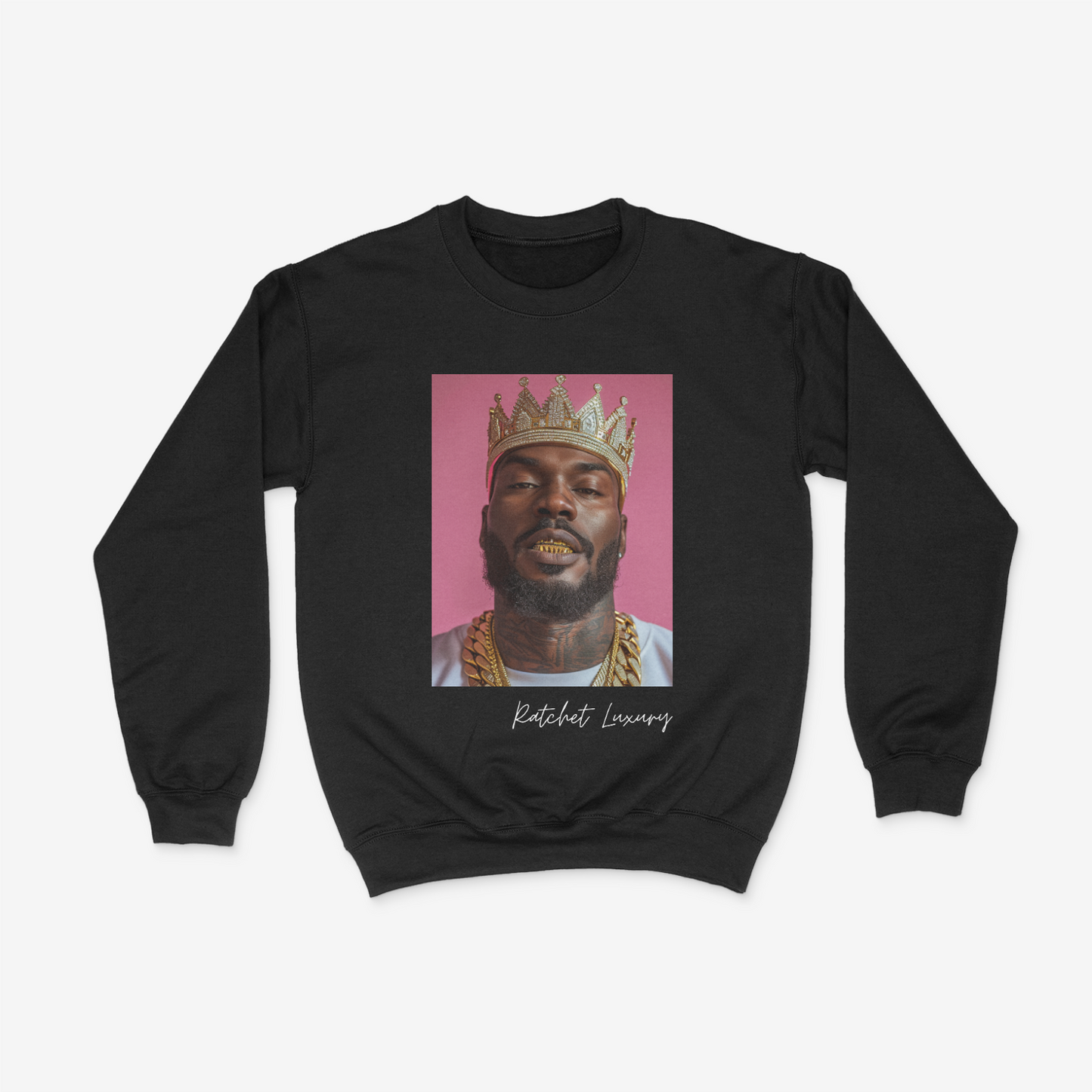 KING NOIR CREWNECK