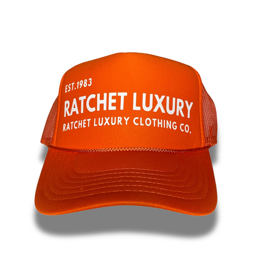 SIGNATURE TRUCKER HAT- ORANGE