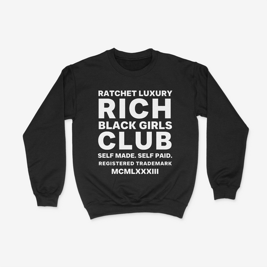 RICH GIRLS CLUB CREWNECK