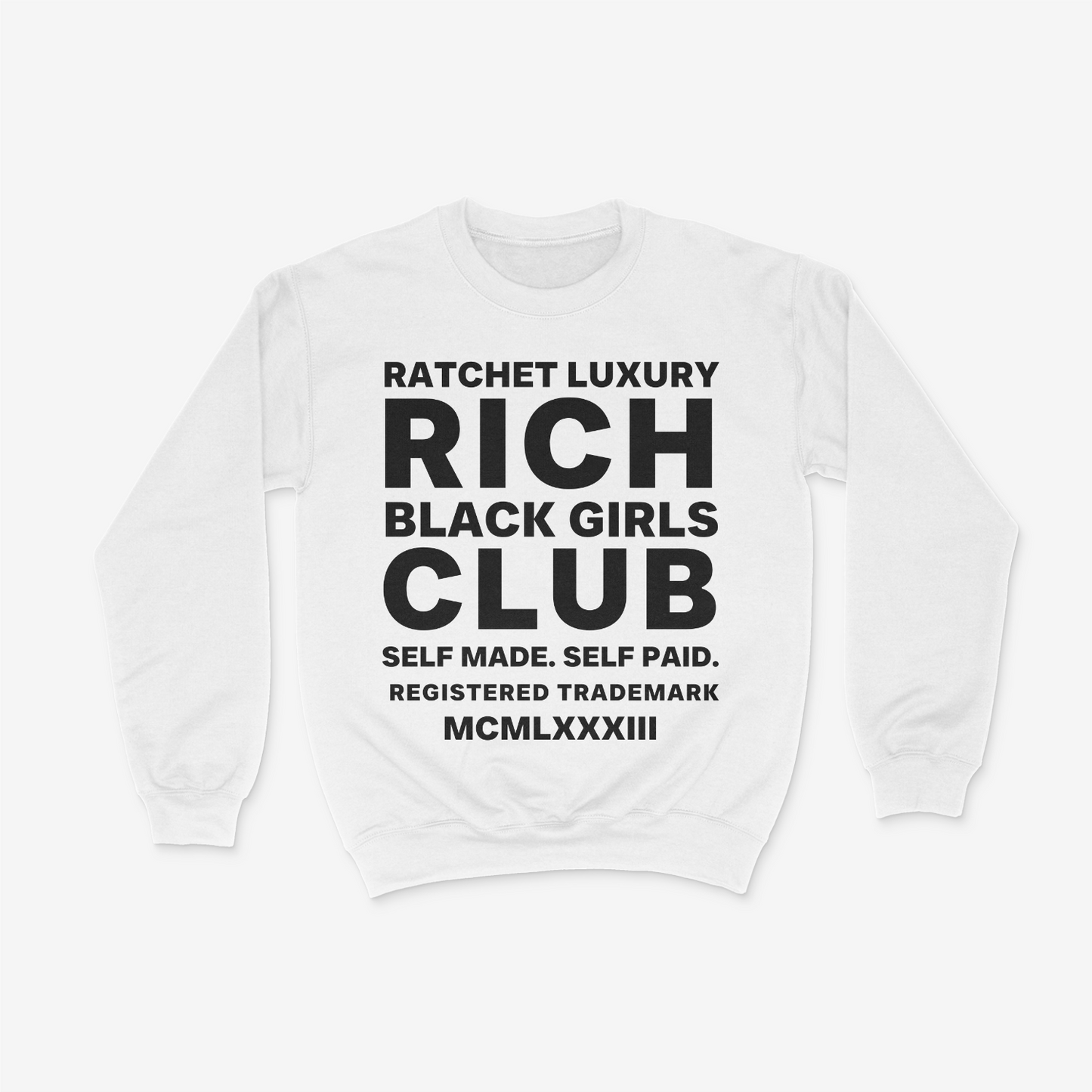 RICH GIRLS CLUB CREWNECK